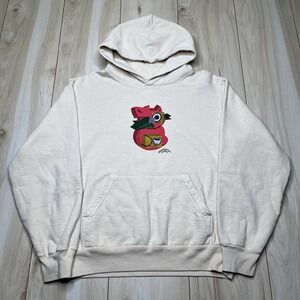 Chamberlain Coffee Hoodie Limited Edition 100% Heavy Cotton Beige Mens Sz Small